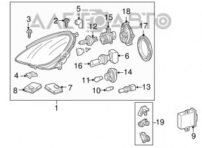 Блок розжига Mercedes W164 ML