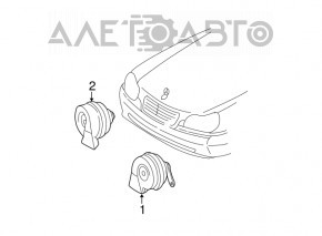 Semnal stânga Mercedes W164 ML nou OEM original