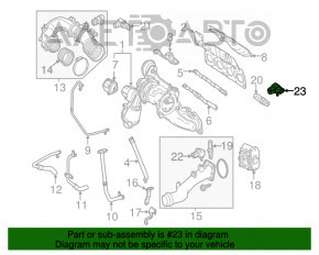 Map Sensor Mercedes CLA 14-19