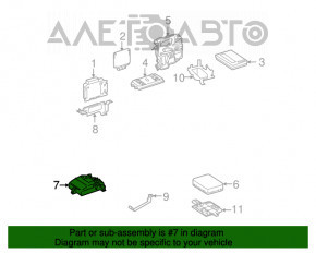 Компьютер двери передней левой Mercedes W164 ML