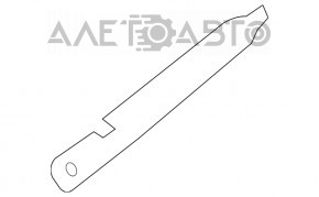 Cablu de tractare spate pentru Mercedes W164 ML, nou, original OEM