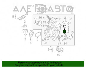 Мотор вентилятор печки Mercedes X164 GL W164 ML W251 R