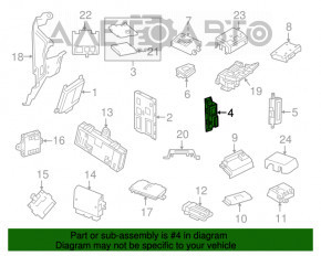 HEADLIGHT RANGE ADJUSTER CONTROL MODULE Mercedes CLA 14-19