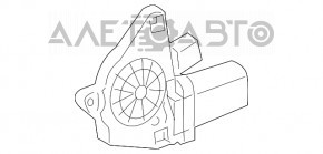 Мотор стеклоподъемника задний правый Mercedes W221