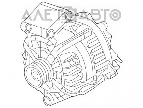 Генератор Ford Fiesta 11-19 1.6