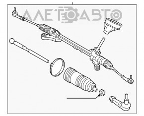 Bară de direcție Ford Fiesta 11-19