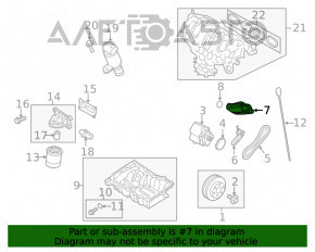 Receptor de ulei Ford Fusion mk5 13-20 2.5 tip 2