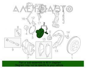 Rulment roata fata dreapta Ford Transit Connect MK2 13-