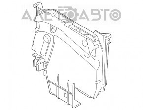 Blocul de siguranțe sub torpedoul Ford Focus mk3 11-18