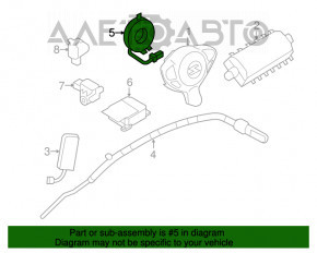 Cablu de direcție cu senzor de unghi de întoarcere pentru Nissan Murano z51 09-14