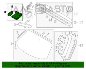 Camera frontală Mazda CX-9 16-