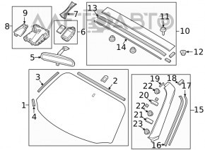 Camera frontală Mazda CX-9 16-