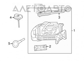 Буксировочный крюк Ford Explorer 11-15