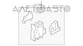 Actuator motor pentru acționarea sistemului de încălzire și aer condiționat pentru Mazda3 MPS 09-13