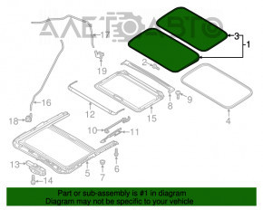 Geamul portbagajului Mazda CX-5 17-