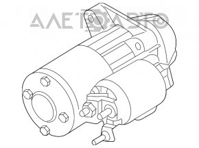 Стартер Ford Fiesta 11-19 1.6