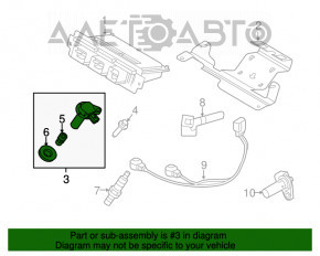 Bobina de aprindere Ford Explorer 13-19 sport