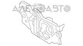 Замок капота Ford Focus mk3 11-18