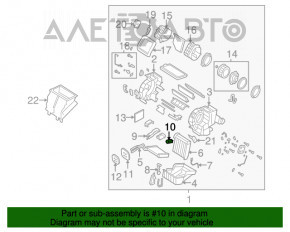 Supapa de control a aerului conditionat pentru Mazda3 03-08