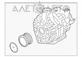 Генератор Ford Focus mk3 15-18 рест 2.0