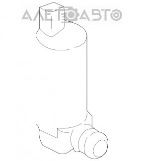 Motorul spălătorului de parbriz Ford Focus mk3 11-18 4d