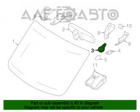 Senzor de ploaie Ford Focus mk3 11-18