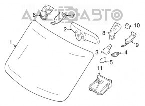 Senzor de ploaie Ford Focus mk3 11-18