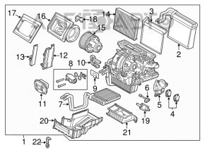 Arzător complet pentru Ford Focus mk3 11-14 manual