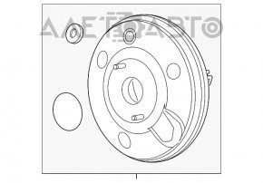 Вакуумный усилитель Ford Focus mk3 11-18 2.0