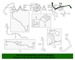 Sonda lambda a doua pentru Ford Escape MK3 13-19 1.6T