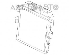 Modulul ECU al motorului Jaguar F-Pace X761 17-19 AJ126, AJ133