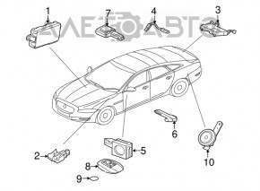 Antena Keyless Jaguar F-Pace X761 17-