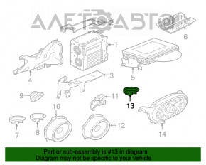 Difuzor central torpedo Jaguar F-Pace X761 17- Meridian