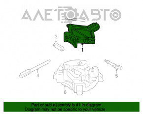 Cric Ford Escape MK3 13-19 tip 1 ruginit.