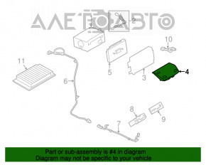 Panoul de control al monitorului Ford C-max MK2 13-18 SONY