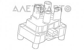 Bobina de aprindere Ford Fiesta 11-19 1.6 bloc