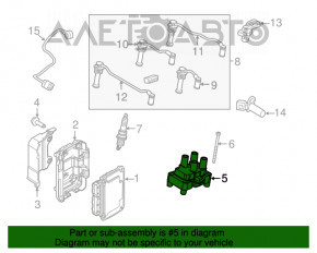 Bobina de aprindere Ford Fiesta 11-19 1.6 bloc