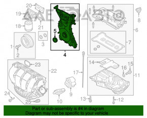 Capota motorului Ford Ecosport 18-22 2.0