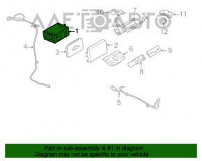 Radio cu casetofon Ford C-max MK2 13-18