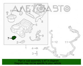 Rezistorul de încălzire pentru Ford Transit Connect MK2 13-