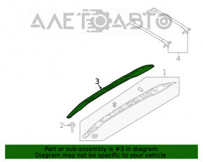 Balustrade longitudinale Ford Ecosport 18-22