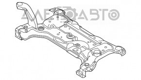 Подрамник передний Ford Focus mk3 11-18 потресканы 2 С/Б