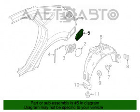 Grila de ventilatie dreapta Ford Focus mk3 11-18