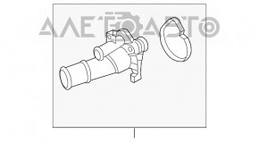 Corpul termostatului Ford Focus mk3 11-18 2.0