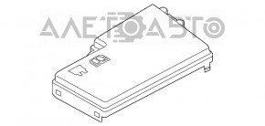 Capac cutie siguranțe compartiment motor Ford Focus mk3 11-14 nou original OEM