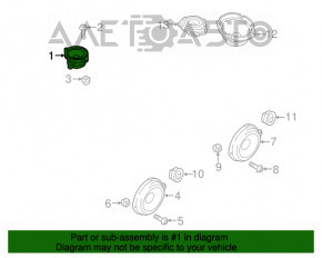 Динамик торпеды центральный Ford Escape MK3 13-19 titanium