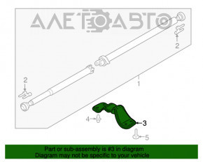 Suportul arborelui cardanic Lincoln MKC 15-