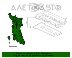 Capota motorului Ford Escape 13-19 2.5