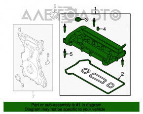 Capac supapă Ford Escape 13-19 2.5