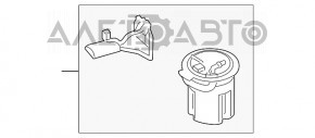 Топливный насос бензонасос Ford Fiesta 11-19 1.6